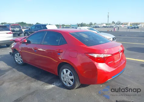 2019 Toyota Corolla Le z USA, uszkodzony, nr VIN 2T1BURHE1KC162813